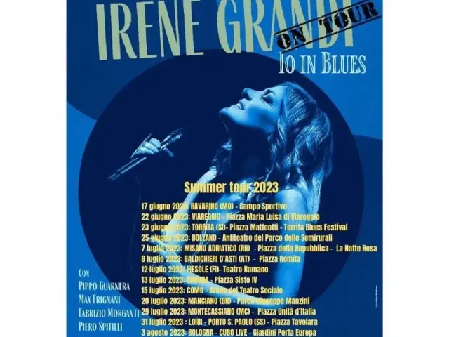 Concerto di Irene Grandi - 8 luglio 2023