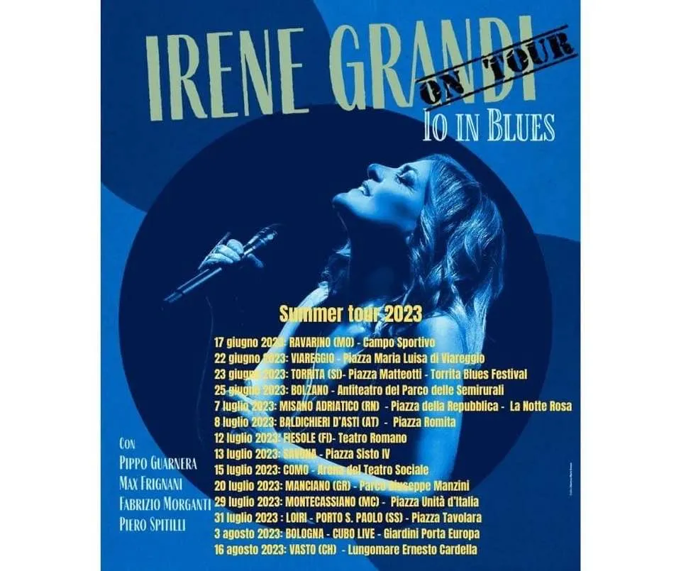 Concerto di Irene Grandi - 8 luglio 2023