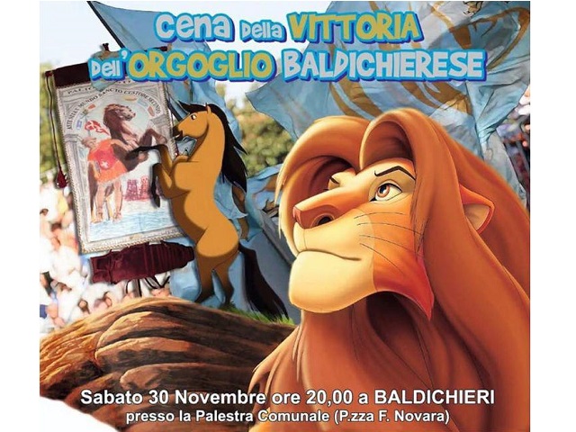 Baldichieri d'Asti | Cena della Vittoria dell'orgoglio baldichierese